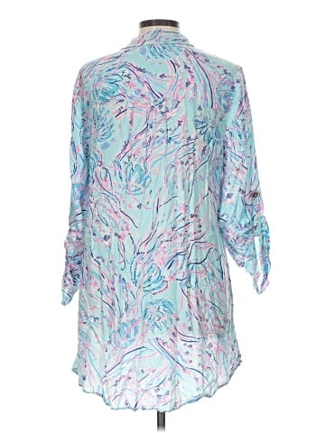 Lilly Pulitzer 3/4 Sleeve Button-Down Shirt (view 2)