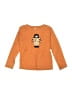 Monag 100% Cotton Orange Long Sleeve T-Shirt Size 4 - photo 1