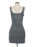 Forever 21 Houndstooth Gray Casual Dress Size S (estimated) - photo 2