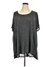 Apt. 9 Gray Short Sleeve T-Shirt Size 3X - photo 1