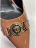 Versace 100% Patent Leather Pink Brown Heels Size EU (IT) 39 1/2 / US 9 1/2 - photo 3
