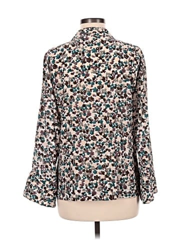 Mirth 3/4 Sleeve Silk Top (view 2)