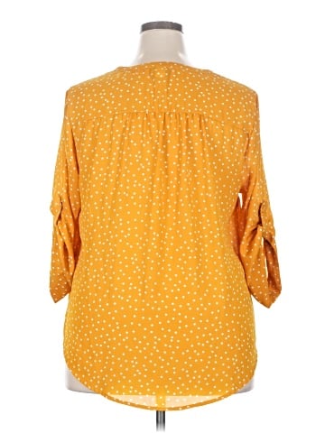 Torrid 3/4 Sleeve Blouse (view 2)