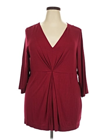 Fashion Bug 3/4 Sleeve Top (view 1)
