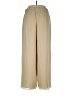 Niteline 100% Silk Solid Tan Silk Pants Size 10 - photo 2