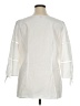Talbots 100% Cotton White Long Sleeve Top Size XL - photo 2