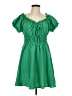 Shein Solid Green Casual Dress Size 12 - photo 1