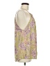 Staccato 100% Rayon Green Purple Sleeveless Blouse Size M - photo 4