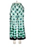 Zara Print Green Casual Pants Size M - photo 1