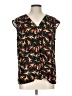 Worthington 100% Polyester Black Sleeveless Blouse Size L - photo 1