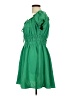Shein Solid Green Casual Dress Size 12 - photo 5