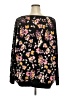 Torrid Floral Black Pullover Sweater Size 4X Plus (4) - photo 2