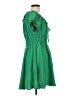 Shein Solid Green Casual Dress Size 12 - photo 4
