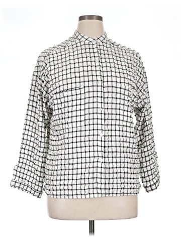 Max Studio 3/4 Sleeve Blouse (view 1)