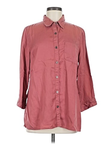 Coldwater Creek 3/4 Sleeve Button-Down Shirt (view 1)