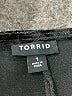 Torrid Solid Black Casual Dress Size 1X Plus (1) - photo 7