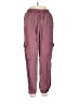 Blue Rain 100% Tencel Purple Cargo Pants Size M - photo 1