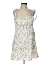 Divided by H&M Floral White Casual Dress Size L - photo 1