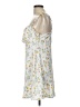 Divided by H&M Floral White Casual Dress Size L - photo 5