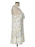 Divided by H&M Floral White Casual Dress Size L - photo 4