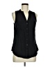 Old Navy 100% Rayon Black Sleeveless Blouse Size M - photo 1