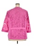Draper's & Damon's 100% Polyester Pink 3/4 Sleeve Blouse Size 3X - photo 2