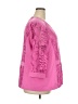 Draper's & Damon's 100% Polyester Pink 3/4 Sleeve Blouse Size 3X - photo 4