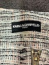 Karl Lagerfeld Paris 100% Polyester Tweed Gray Jacket Size 4 - photo 6