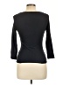 Zara Black 3/4 Sleeve Top Size L - photo 2