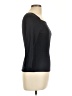 Zara Black 3/4 Sleeve Top Size L - photo 4