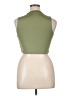 Unbranded 100% Polyester Green Tank Top Size XL - photo 2