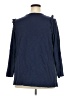 Old Navy 100% Cotton Blue 3/4 Sleeve Top Size 3X - photo 2