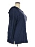 Old Navy 100% Cotton Blue 3/4 Sleeve Top Size 3X - photo 4
