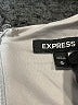 Express 100% Rayon Print Silver Casual Dress Size M - photo 7