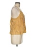 Free People 100% Polyester Yellow Sleeveless Blouse Size 6 - photo 4