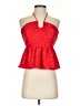 Milly 100% Polyester Red Sleeveless Blouse Size S - photo 1
