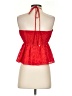 Milly 100% Polyester Red Sleeveless Blouse Size S - photo 2