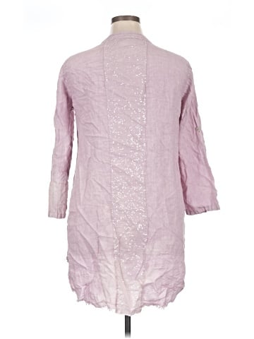 Unbranded 3/4 Sleeve Button-Down Shirt (view 2)