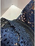 Self-Portrait Paisley Brown Blue Cocktail Dress Size 6 - photo 7