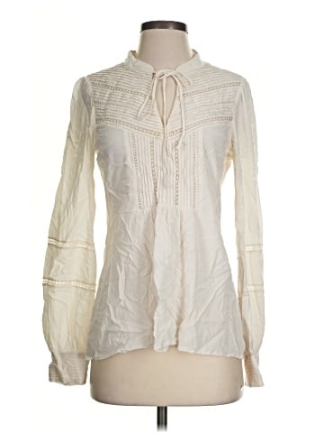 Theory Long Sleeve Blouse (view 1)