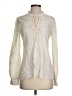 Theory 100% Rayon Ivory Long Sleeve Blouse Size S - photo 1
