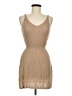 Shein 100% Polyester Tan Cocktail Dress Size 6 - photo 1