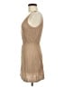 Shein 100% Polyester Tan Cocktail Dress Size 6 - photo 5