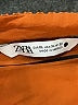 Zara Orange 3/4 Sleeve Blouse Size XL - photo 7