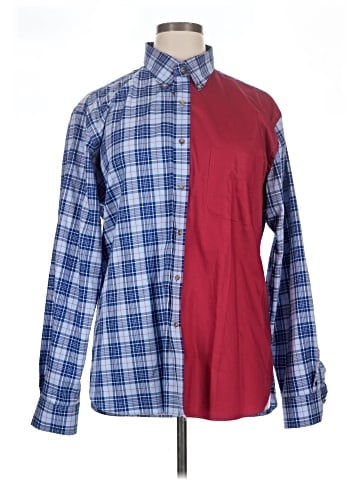 Paul Fredrick Long Sleeve Button-Down Shirt (view 1)