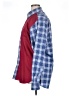 Paul Fredrick Color Block Blue Long Sleeve Button-Down Shirt Size XL - photo 5