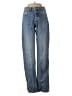 Zara Hearts Blue Jeans Size 2 - photo 1