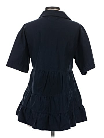Porridge 3/4 Sleeve Button-Down Shirt (view 2)