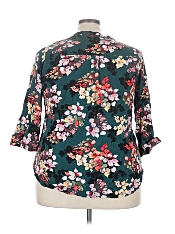 Torrid 3/4 Sleeve Blouse (view 2)