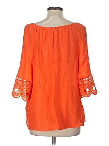 Unique Spectrum 3/4 Sleeve Blouse (view 2)